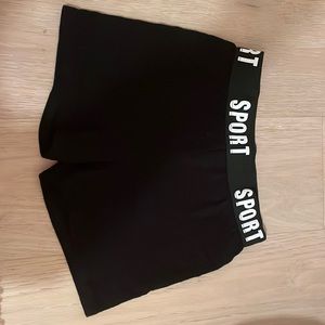 Black Sport Shorts